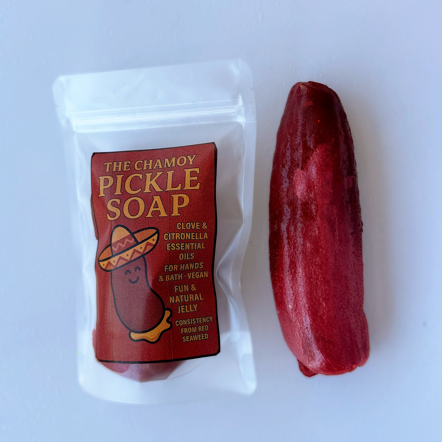 The chamoy pickle - seaweed jelly soap