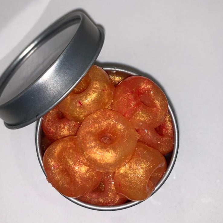 Jelly soap - Gummy Peach Ring soaps