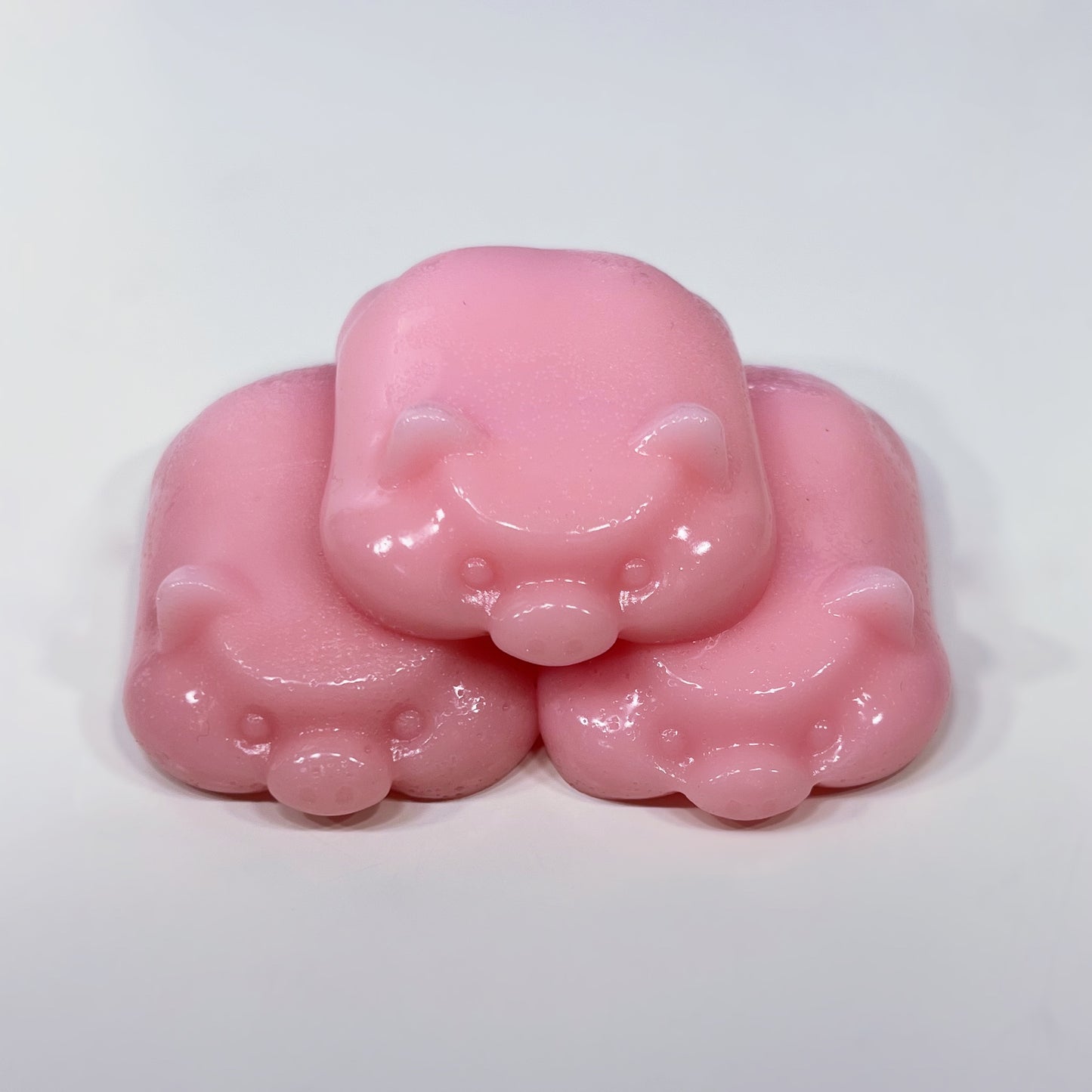 3 little pigs - 3 piece jelly soap set