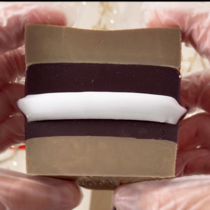 S’mores - cocoa butter soap