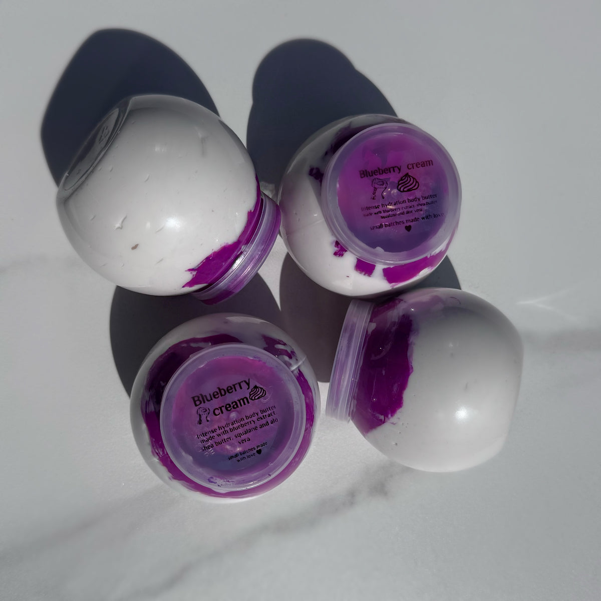 Blueberries & Cream - blueberry extract body butter