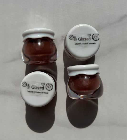 Glazed - Vitamin E tinted lip mask
