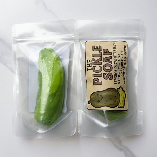 The pickle soap - Seaweed jelly soap