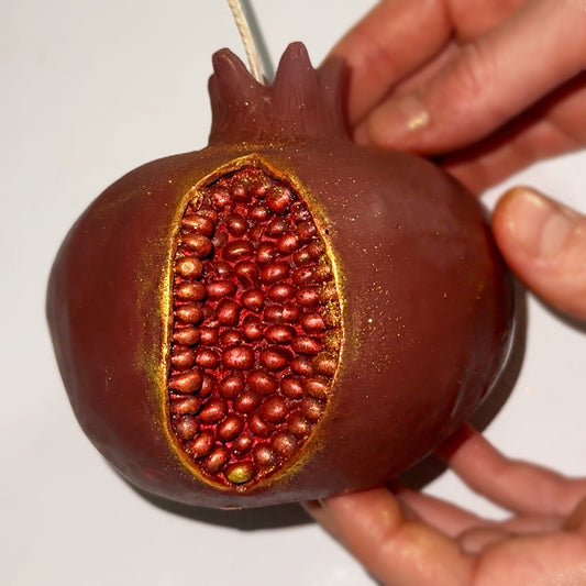 Pomegranate - large luxury candle