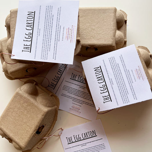 The Egg carton - 6 self care eggs